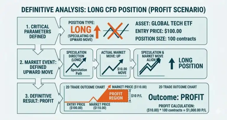 How Contract for Difference (CFD) Works Profit Scenario