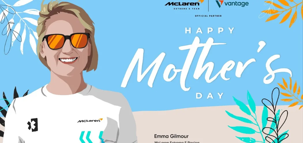 Vantage and McLaren MX Extreme E Team launches Mother’s Day Campaign featuring McLaren’s first female driver