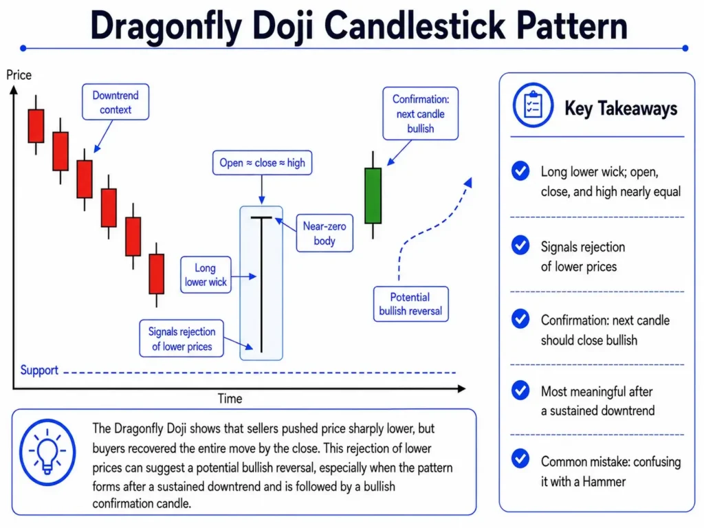 Dragonfly Doji Pattern