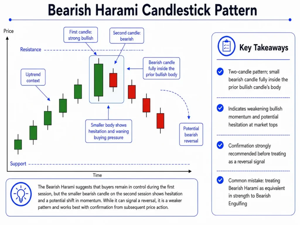 Bearish Harami Pattern