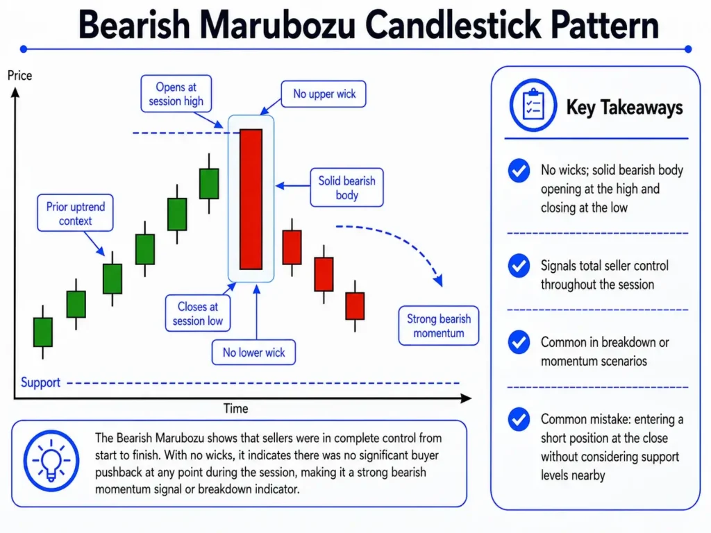 Bearish Marubozu Pattern