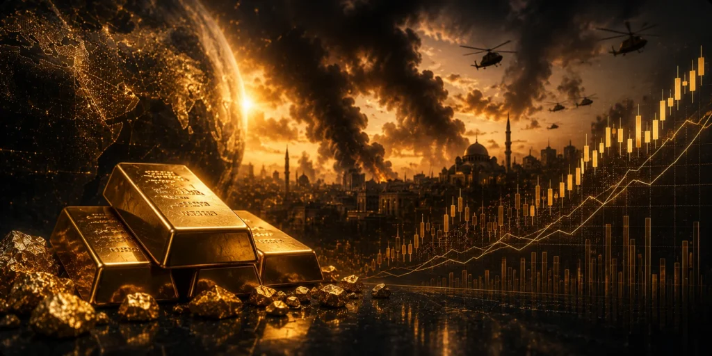 The Middle East conflict keeps a floor under gold prices